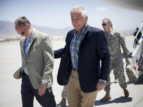 美国国防部长突访阿富汗 - ảnh 1
