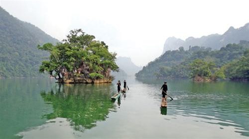 坐落在山腰上的越南最大淡水湖——三海湖 - ảnh 3