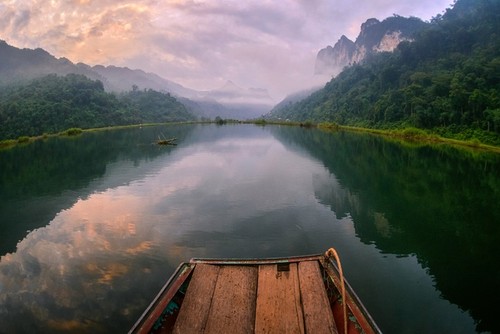 坐落在山腰上的越南最大淡水湖——三海湖 - ảnh 2
