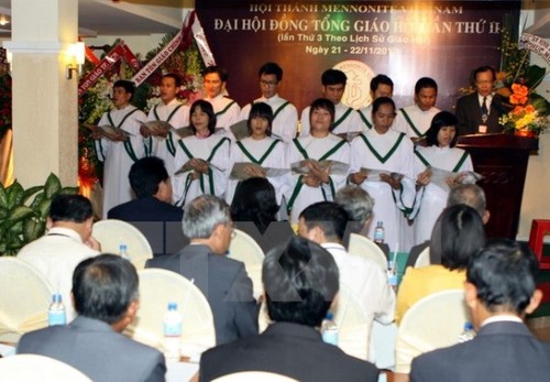 越南门诺派教会第三次大会在胡志明市举行 - ảnh 1