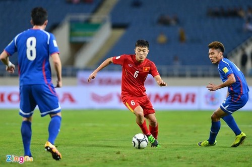 越南国家足球队与中国台湾队进行友谊赛 - ảnh 1