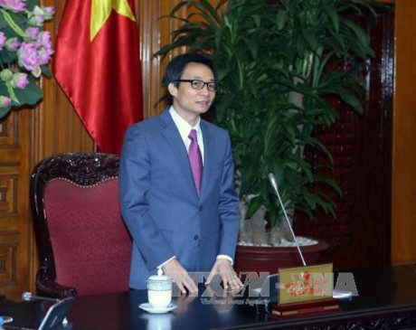 越南政府副总理武德担出席CMC技术集团革新创新中心揭牌剪彩仪式 - ảnh 1