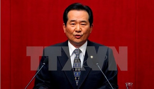 韩国国会议长丁世均对越南进行正式访问 - ảnh 1