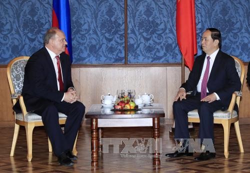 越南国家主席陈大光在俄罗斯的活动 - ảnh 1