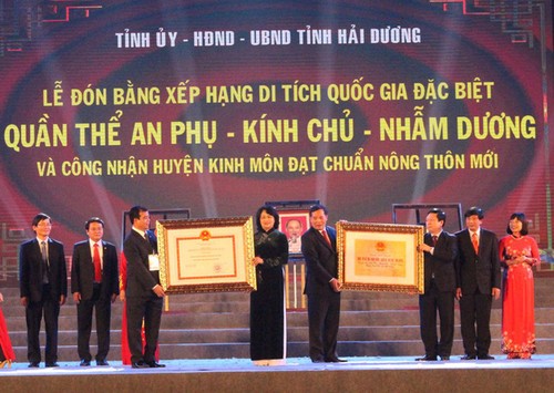 越南海阳省第二个遗迹获颁国家特殊遗迹证书 - ảnh 1