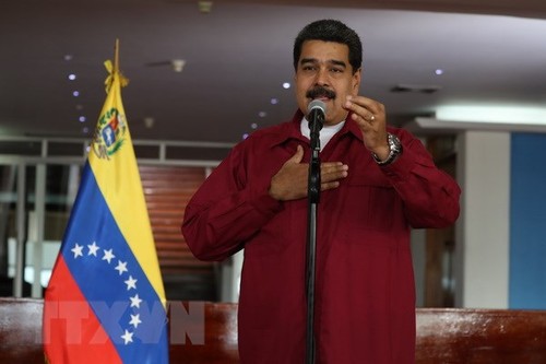 马杜罗在委内瑞拉大选中获得连任 - ảnh 1