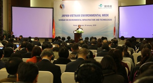 越南和日本环保技术与基础设施研讨会举行 - ảnh 1