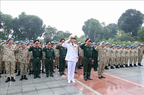 越南维和部队决心在南苏丹良好履行国际使命 - ảnh 1