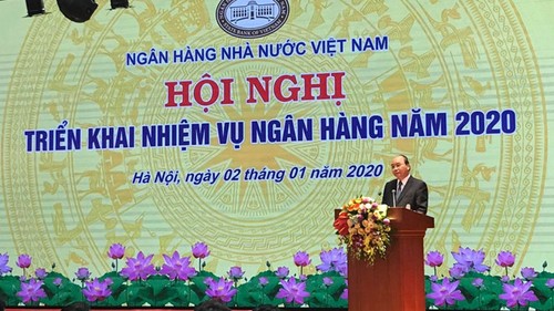 阮春福出席越南国家银行2020年任务部署会议 - ảnh 1