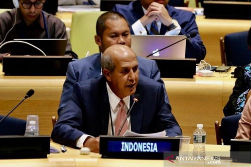 印度尼西亚在联合国提及中国渔船上的渔民人权问题 - ảnh 1