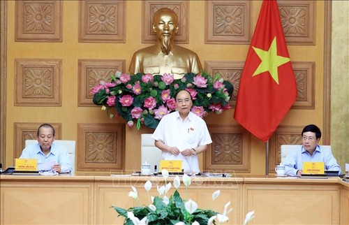 越南政府常务委员会讨论帮助石油、航空企业解决困难的措施 - ảnh 1