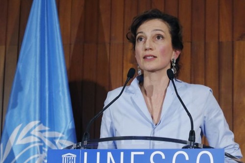 France's Azoulay wins UNESCO director general election - ảnh 1