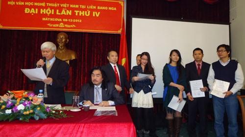 Đại hội Hội Văn học – Nghệ thuật Việt Nam tại LB Nga - ảnh 1