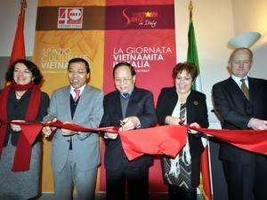 Italia cam kết sẽ tăng cường hợp tác về văn hóa với Việt Nam - ảnh 1