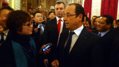 Tổng thống Pháp Francois Hollande chúc mừng năm mới Quý Tỵ - ảnh 1