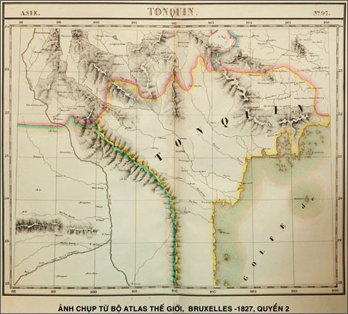 Bộ Atlas thế giới năm 1827 khẳng định chủ quyền Việt Nam - ảnh 1