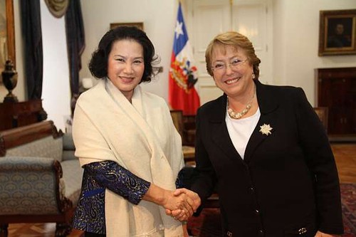 Phó Chủ tịch Quốc hội Nguyễn Thị Kim Ngân thăm Chile  - ảnh 1