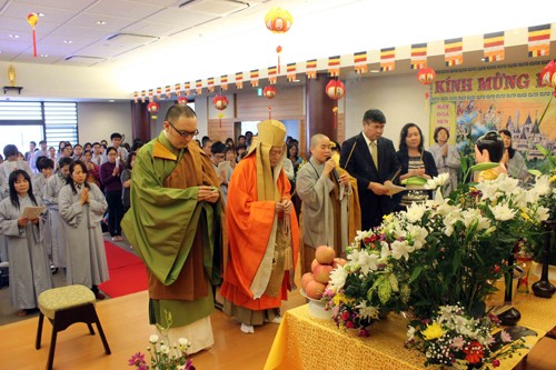 Lễ ra mắt Hội Phật tử Việt Nam tại Nhật Bản  - ảnh 1