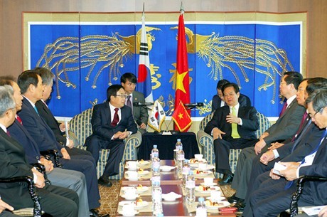 Thủ tướng Nguyễn Tấn Dũng tiếp Thị trưởng Busan (Hàn Quốc) - ảnh 1