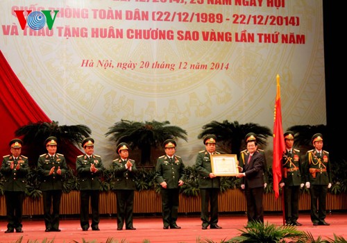 Toàn văn Diễn văn của Chủ tịch nước tại Lễ Kỷ niệm 70 năm Ngày thành lập Quân đội nhân dân VN - ảnh 1