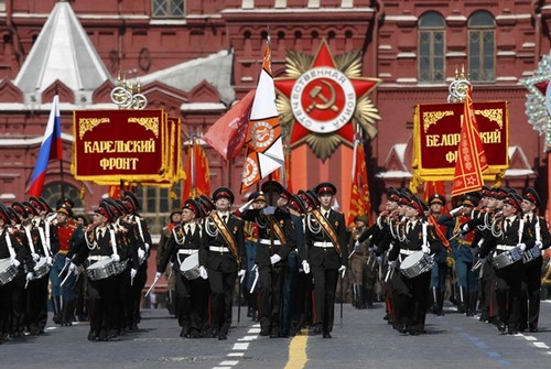 Lễ duyệt binh kỷ niệm 70 ngày chiến thắng phát xít tại Quảng trường Đỏ, Nga  - ảnh 1