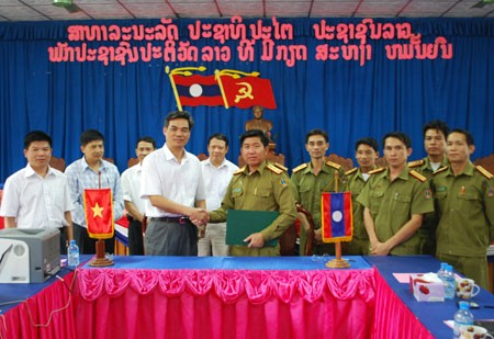 Đẩy mạnh hợp tác giữa Công an Sơn La và Công an các tỉnh Bắc Lào - ảnh 1