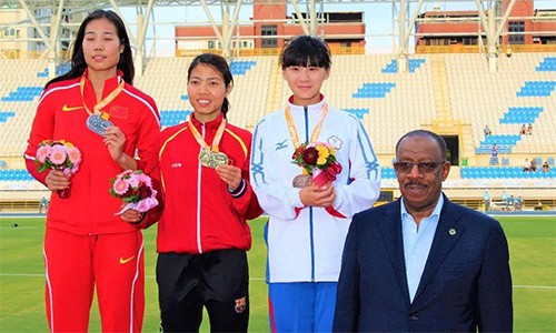 Bùi Thị Thu Thảo giành Huy chương vàng Giải vô địch điền kinh châu Á - ảnh 1