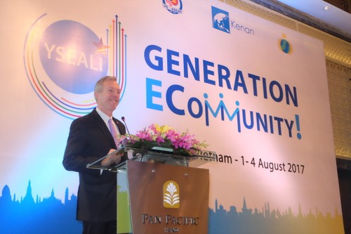  Hội thảo Sáng kiến thủ lĩnh trẻ Đông Nam Á Ecommunity - ảnh 1