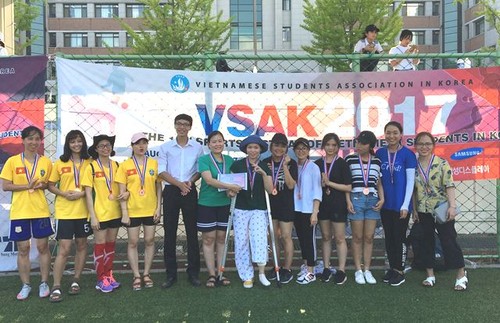 Sôi nổi Đại hội thể dục thể thao sinh viên VN tại Hàn Quốc lần thứ 10 - ảnh 16