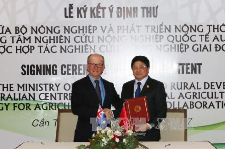 Việt Nam và Australia k‎ý Ý định thư về hợp tác trong lĩnh vực nông nghiệp - ảnh 1