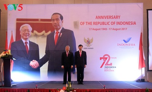 Chiêu đãi kỷ niệm 72 năm Quốc khánh Indonesia - ảnh 1