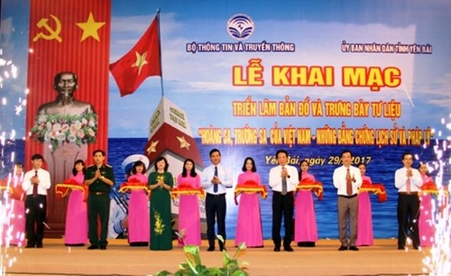 Triển lãm “Hoàng Sa, Trường Sa của Việt Nam” tại Yên Bái - ảnh 1