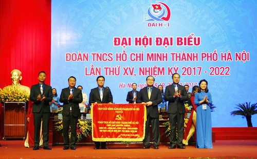 Khai mạc Đại hội Đoàn Thanh niên cộng sản Hồ Chí Minh thành phố Hà Nội - ảnh 2