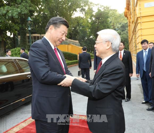 Lễ đón chính thức Tổng Bí thư, Chủ tịch Trung Quốc Tập Cận Bình - ảnh 3
