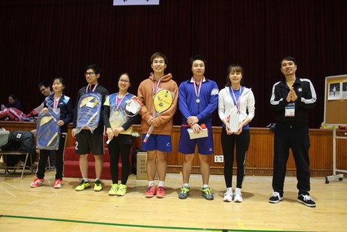 Những trận cầu hấp dẫn tại giải cầu lông Seoultech Badminton Cup - ảnh 8
