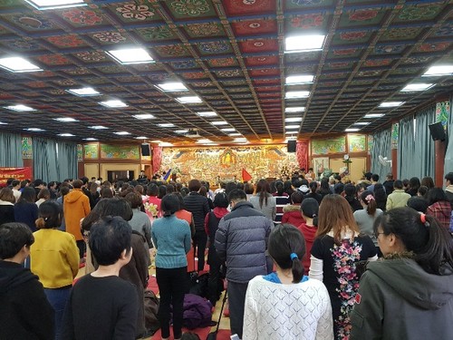 Lễ cầu an đầu năm và thành lập Hội Phật tử Việt Nam tại Hàn Quốc - ảnh 4