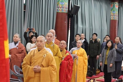 Lễ cầu an đầu năm và thành lập Hội Phật tử Việt Nam tại Hàn Quốc - ảnh 7