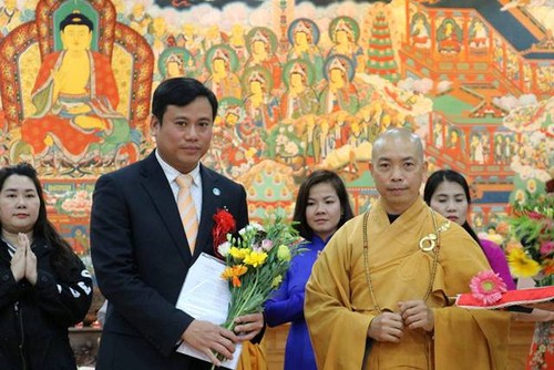 Lễ cầu an đầu năm và thành lập Hội Phật tử Việt Nam tại Hàn Quốc - ảnh 8