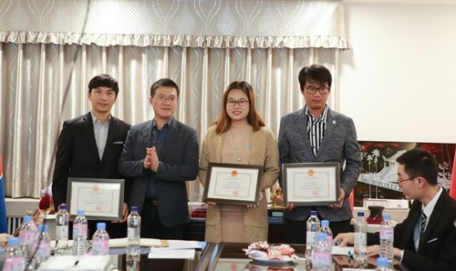 Kiện toàn Ban chấp hành Hội sinh viên Việt Nam tại Hàn Quốc giai đoạn  2018-2019 - ảnh 3