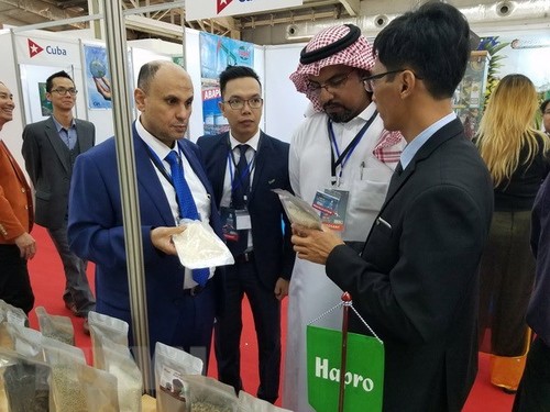Hàng Việt Nam thu hút sự quan tâm tại Hội chợ FIA 2018 ở Algeria - ảnh 1