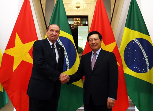 Bộ trưởng Ngoại giao Brazil Aloysio Nunes Ferreira thăm chính thức Việt Nam - ảnh 1