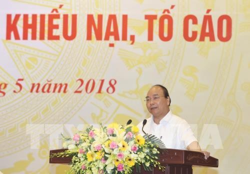 Thủ tướng Nguyễn Xuân Phúc chủ trì Hội nghị về giải quyết khiếu nại, tố cáo - ảnh 1