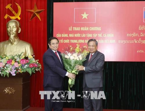 Vun đắp quan hệ đặc biệt Việt Nam-Lào ngày càng phát triển - ảnh 1