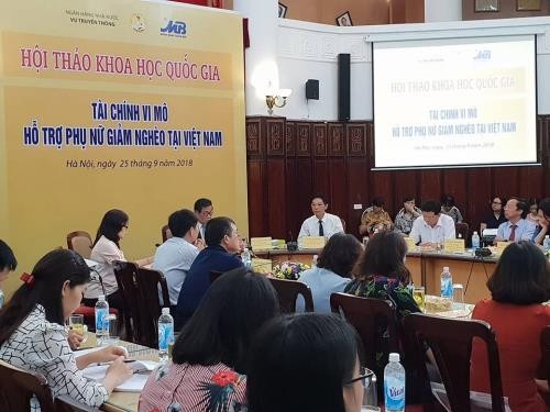 Tài chính vi mô hỗ trợ phụ nữ giảm nghèo tại Việt Nam - ảnh 1