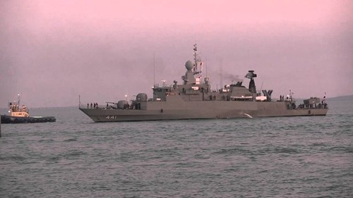 Tàu hải quân Thái Lan thăm Phú Quốc - ảnh 1
