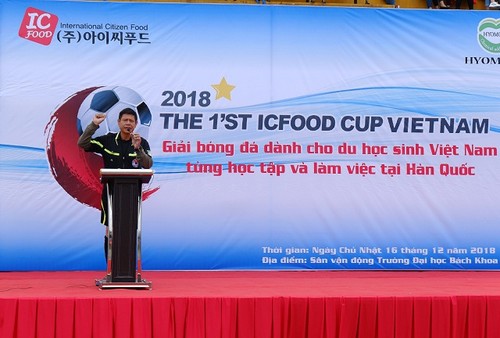 Giải bóng đá ICFOOD Cup dành cho cựu du học sinh Việt Nam tại Hàn Quốc - ảnh 3