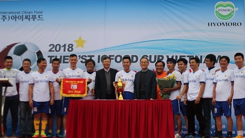 Giải bóng đá ICFOOD Cup dành cho cựu du học sinh Việt Nam tại Hàn Quốc - ảnh 1