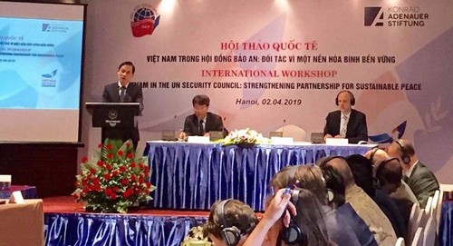 Hội thảo quốc tế “Việt Nam trong Hội đồng bảo an: Đối tác vì một nền hòa bình bền vững” - ảnh 1