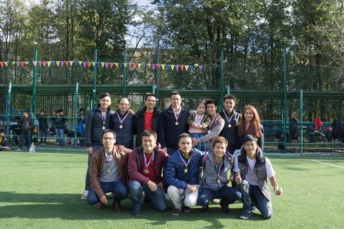 Khai mạc Giải bóng đá cộng đồng Việt Nam tại Liên bang Nga năm 2019 - ảnh 12