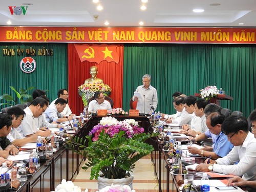 Thường trực Ban Bí Thư Trung ương Đảng Trần Quốc Vượng thăm và làm việc tại tỉnh Đắk Nông - ảnh 1